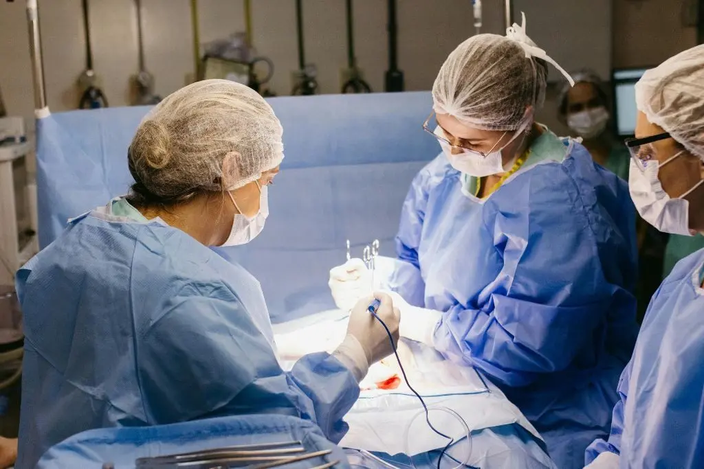 Back surgery recovery process in Los Angeles with medical professionals.