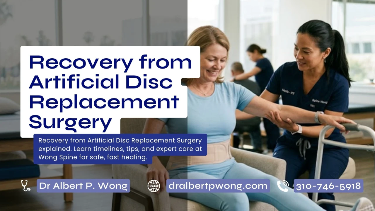 Recovery from Artificial Disc Replacement Surgery