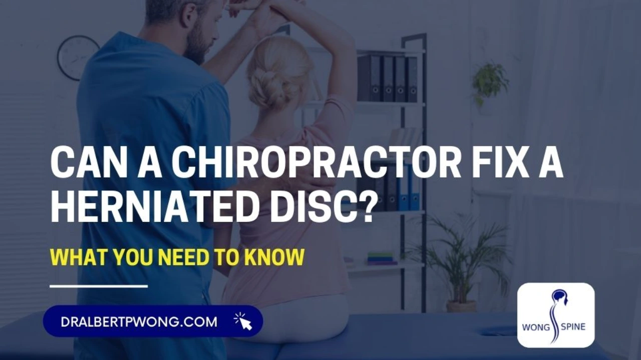 Can a Chiropractor Fix a Herniated Disc