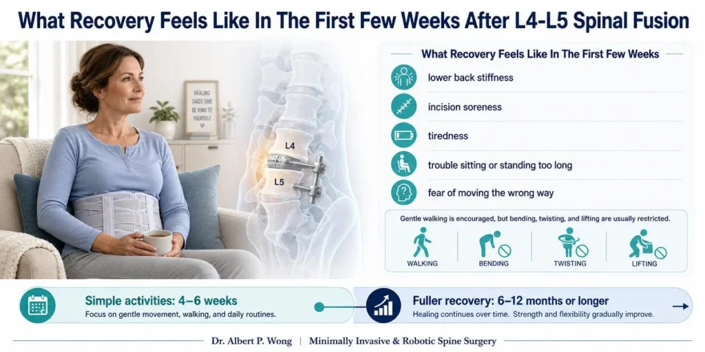 l4-l5 laminectomy recovery