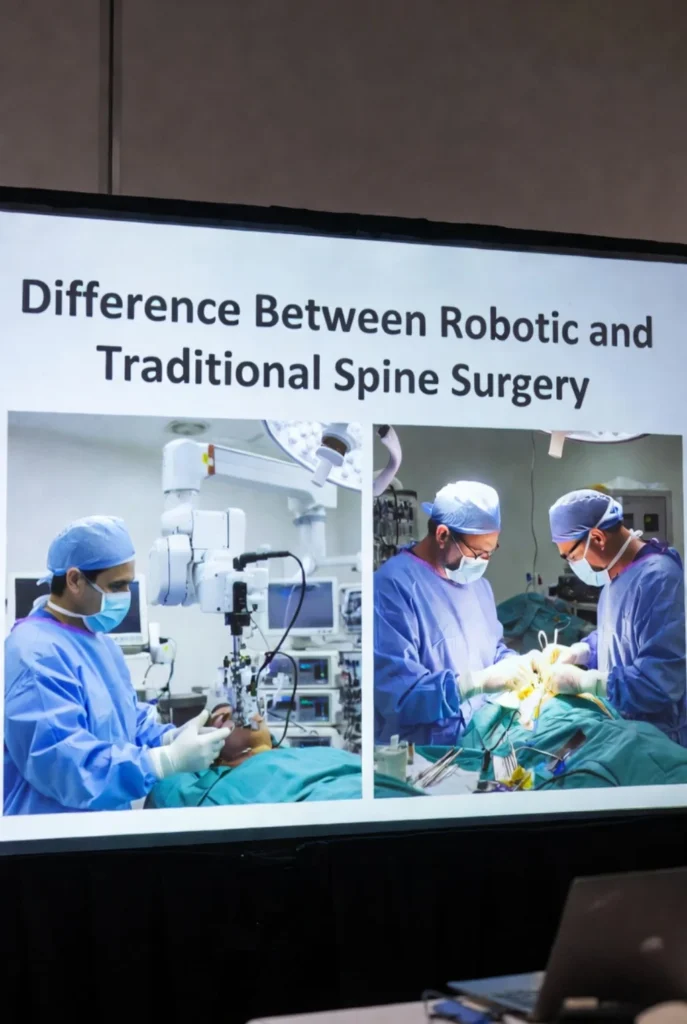 difference between robotic and traditional spine surgery