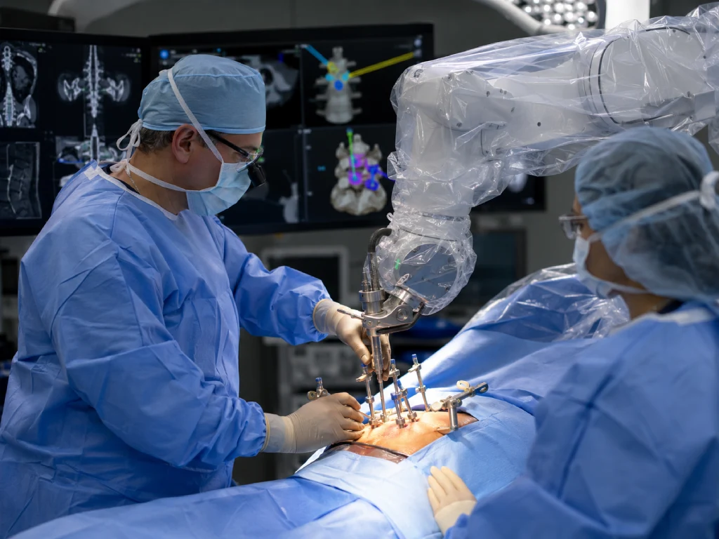 higher surgical accuracy