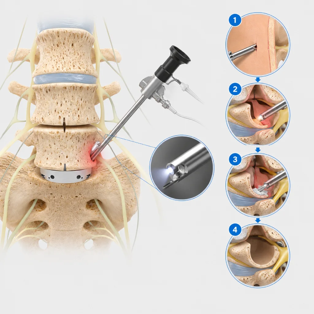 how endoscopic spine procedures work
