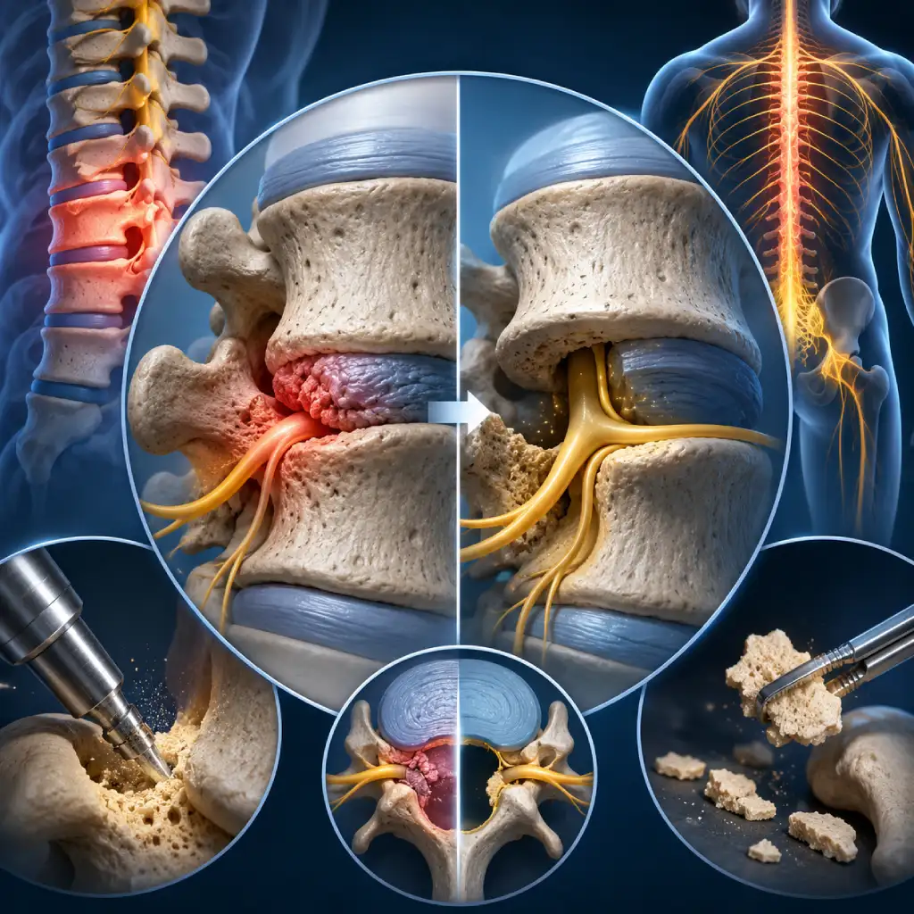 relief of nerve pressure