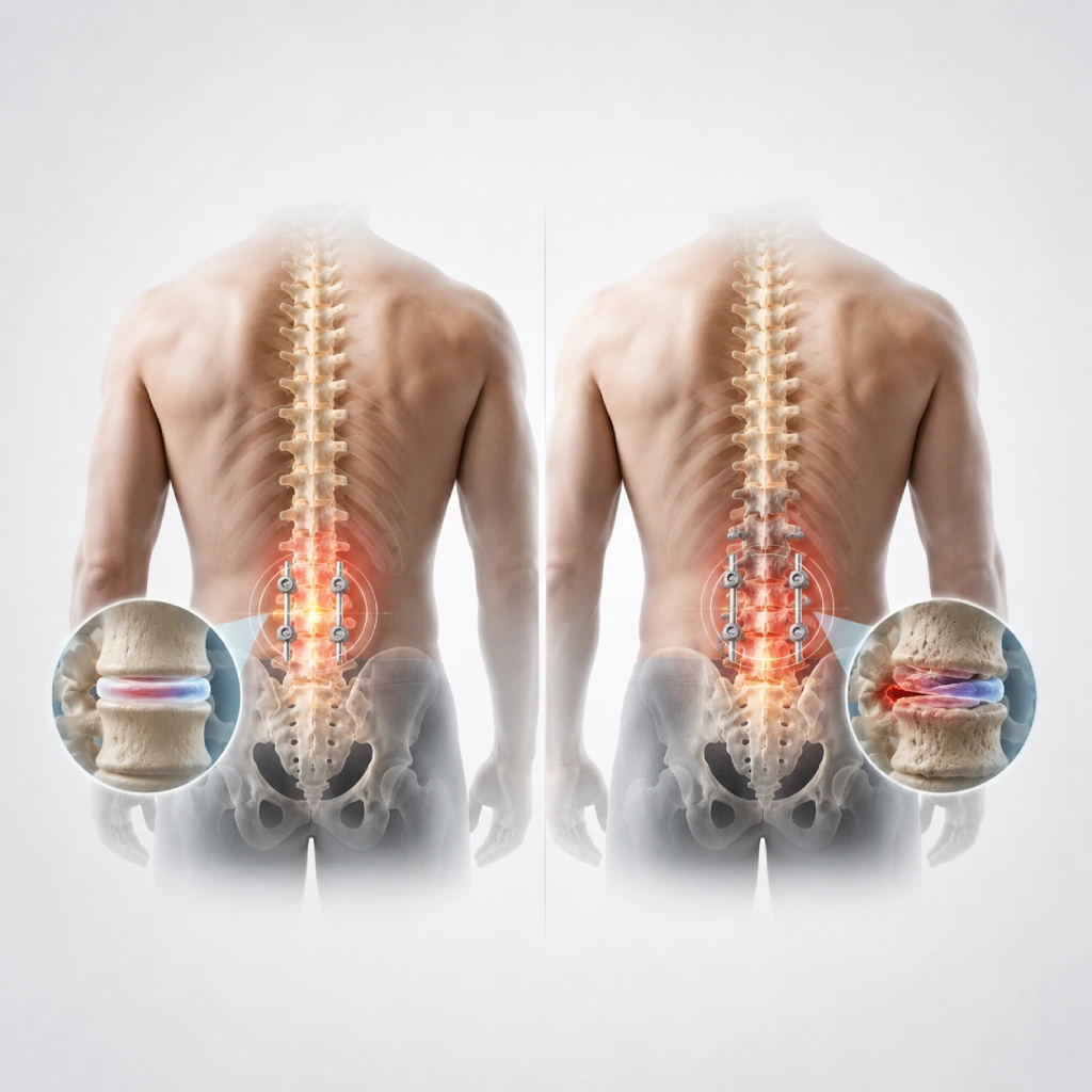 revision surgery compared to first-time spine surgery