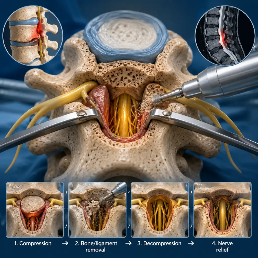 what spinal decompression surgery actually does
