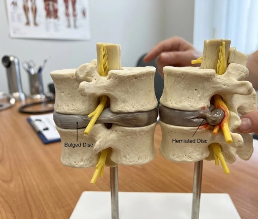 bulged disc vs. herniated disc
