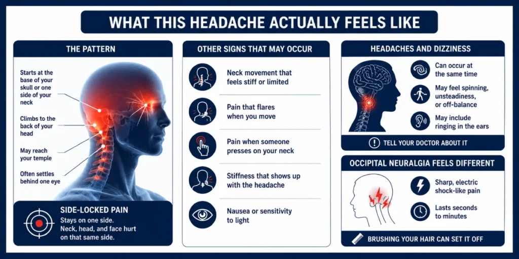 can a pinched nerve in the neck cause headaches
