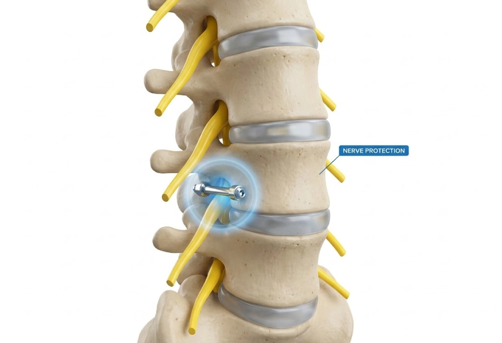 lumbar spine fusion procedure